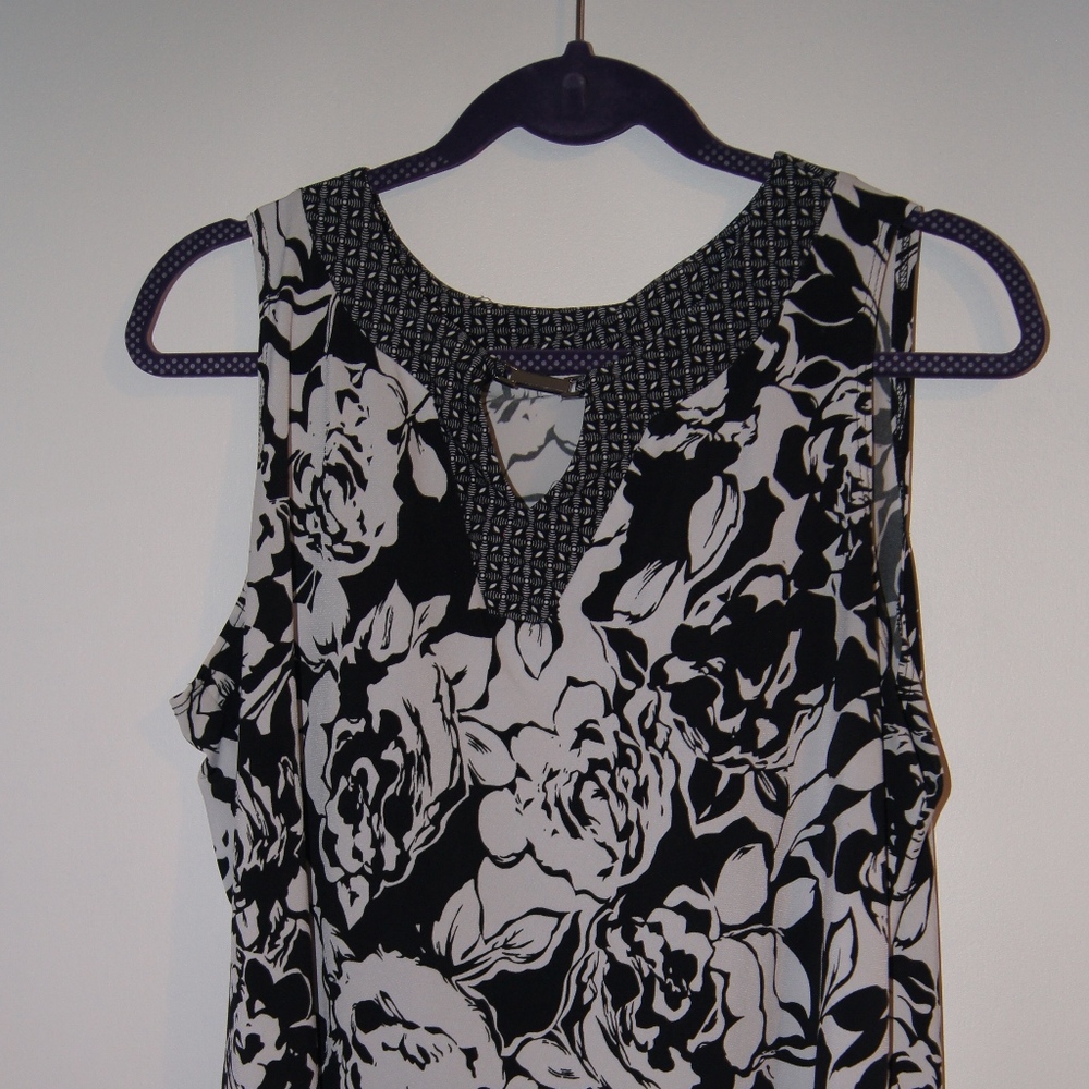 Susan Graver sleeveless blouse